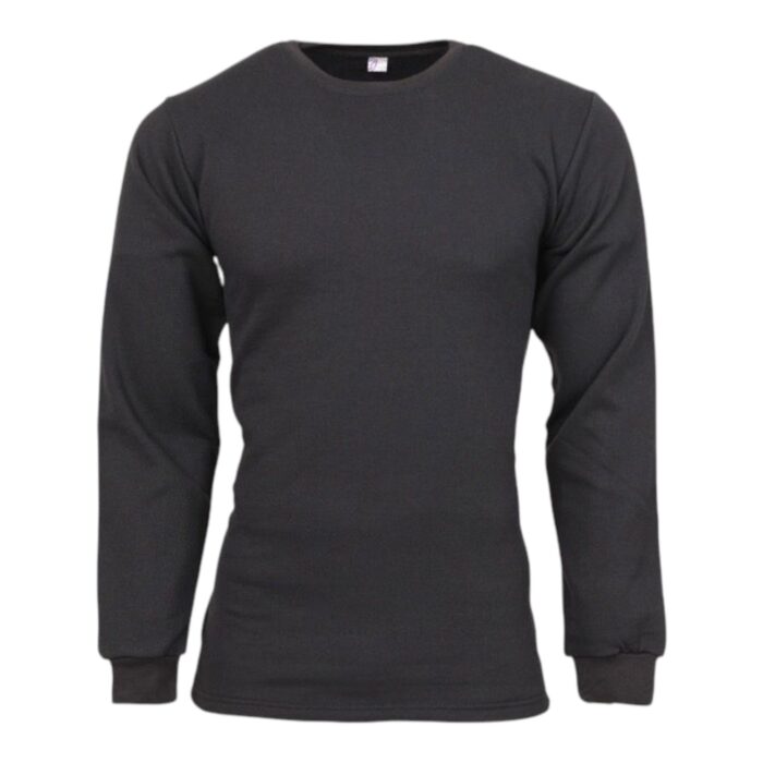 Bisiklet Yaka Sweatshirt - Siyah